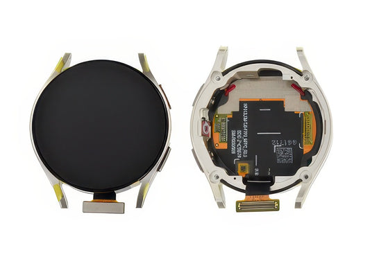 Lcd + Touch Screen + Tasti Funzione Completo Oro per Samsung SM-R930 Galaxy Watch6 40mm Bluetooth