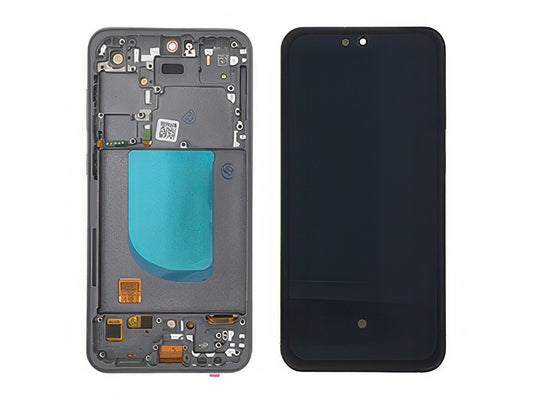 Display Lcd Soft Oled Nero con Frame Qualità Eccelsa per Samsung SM-S711 Galaxy S23 FE