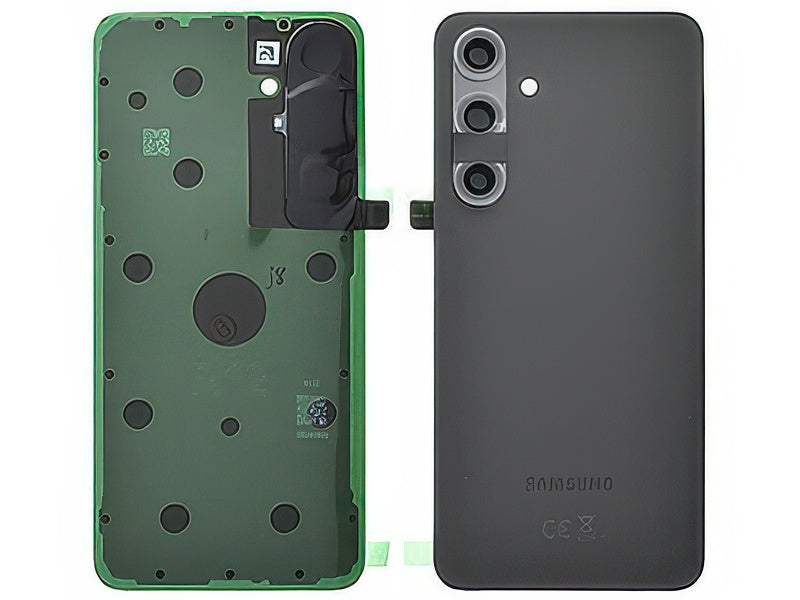 Cover Batteria + Vetrino Camera + Adesivi Graphite per Samsung SM-S721 Galaxy S24 FE