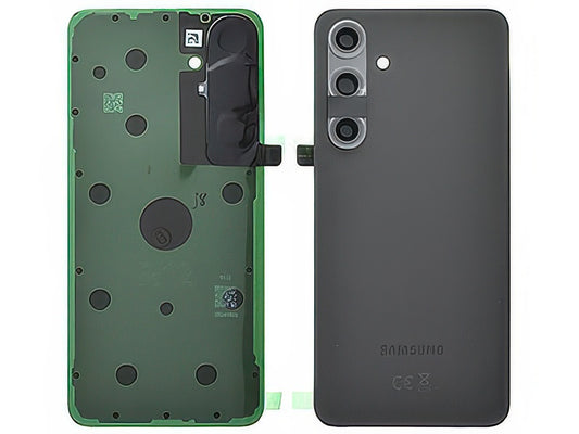 Cover Batteria + Vetrino Camera + Adesivi Graphite per Samsung SM-S721 Galaxy S24 FE