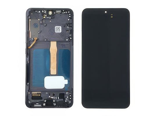 Display Lcd Soft Oled Nero con Frame Qualità Eccelsa per Samsung SM-S906 Galaxy S22+