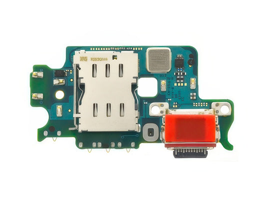 Sub Board + Plug In + Microfono + Lettore Sim per Samsung SM-S911 Galaxy S23