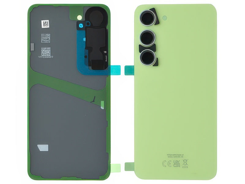 Cover Batteria + Vetrino Camera + Adesivi Lime per Samsung SM-S911 Galaxy S23