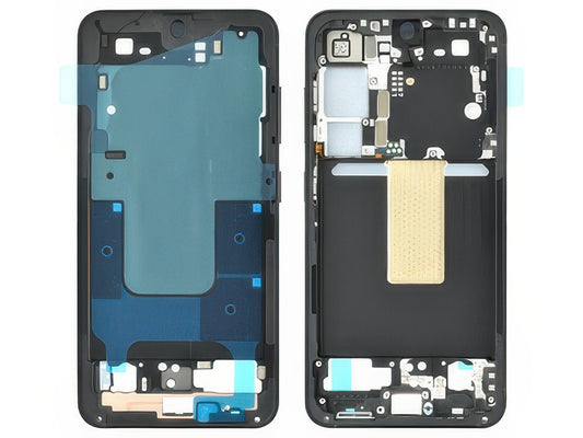 Guscio frontale + Frame Supporto Lcd + Tasti Laterali Graphite per Samsung SM-S911 Galaxy S23