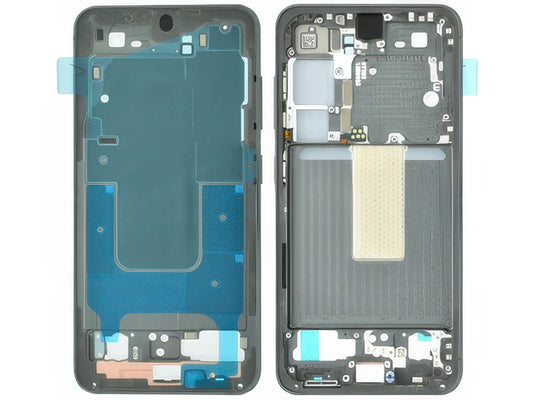 Guscio frontale + Frame Supporto Lcd + Tasti Laterali Verde per Samsung SM-S911 Galaxy S23