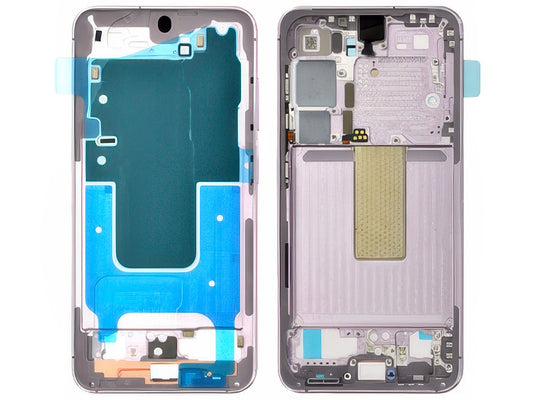 Guscio frontale + Frame Supporto Lcd + Tasti Laterali Lavender per Samsung SM-S911 Galaxy S23