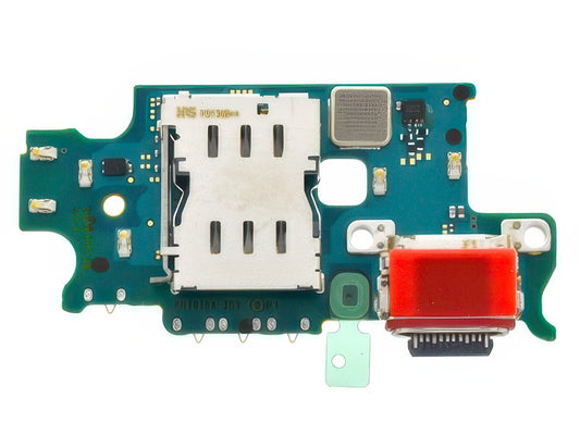 Sub Board + Plug In + Microfono + Lettore Sim per Samsung SM-S916 Galaxy S23+