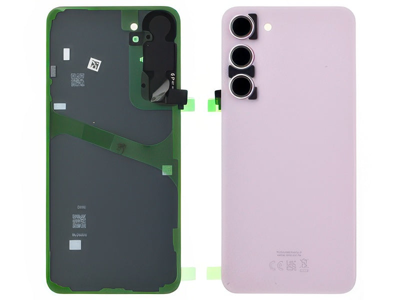 Cover Batteria + Vetrino Camera + Adesivi Lavender per Samsung SM-S916 Galaxy S23+