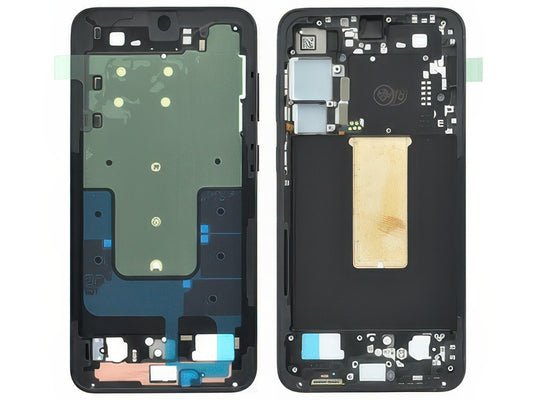 Guscio frontale + Frame Supporto Lcd + Tasti Laterali Graphite per Samsung SM-S916 Galaxy S23+