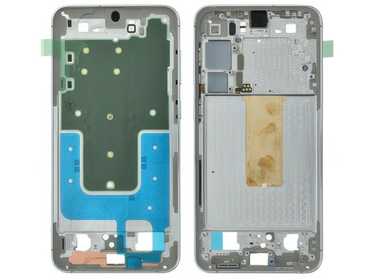 Guscio frontale + Frame Supporto Lcd + Tasti Laterali Lime per Samsung SM-S916 Galaxy S23+