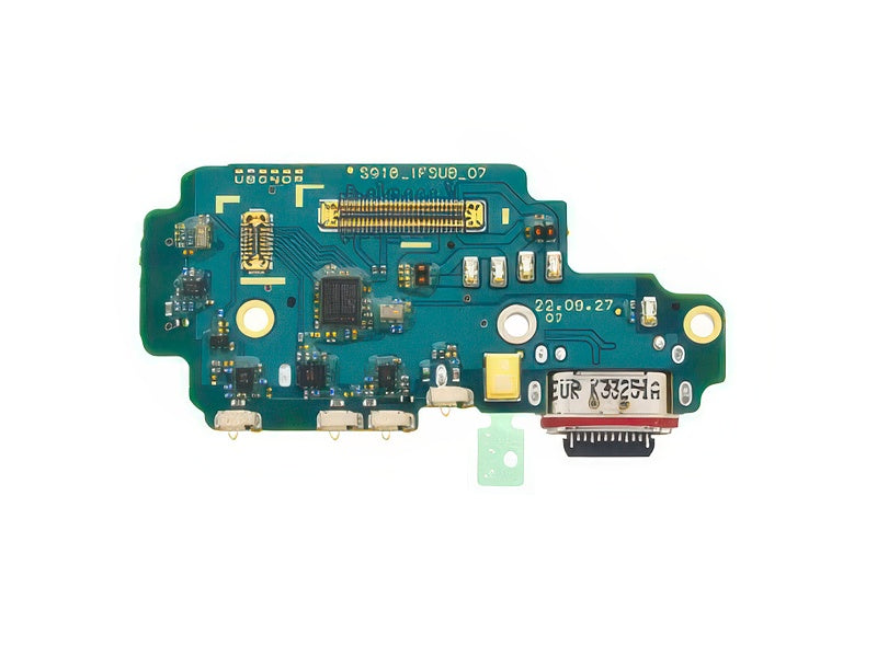 Sub Board + Plug In + Microfono + Lettore Sim per Samsung SM-S918 Galaxy S23 Ultra