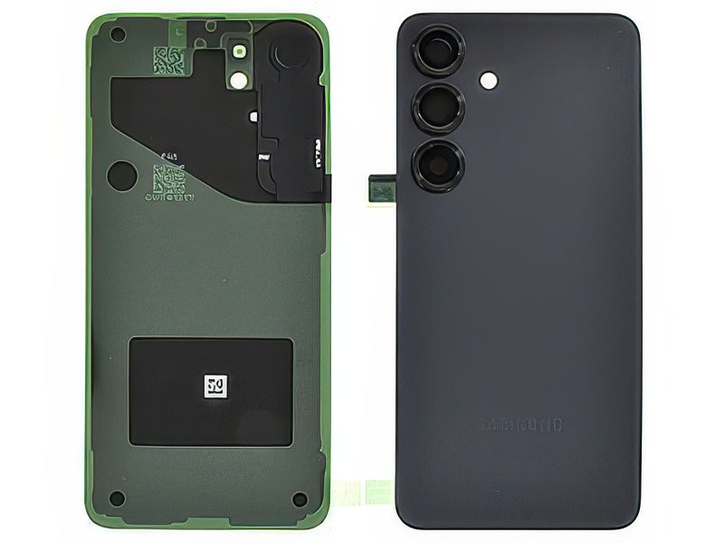 Cover Batteria + Vetrino Camera + Adesivi Blueblack per Samsung SM-S931 Galaxy S25