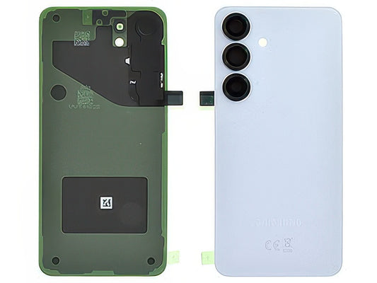 Cover Batteria + Vetrino Camera + Adesivi Icyblue per Samsung SM-S931 Galaxy S25