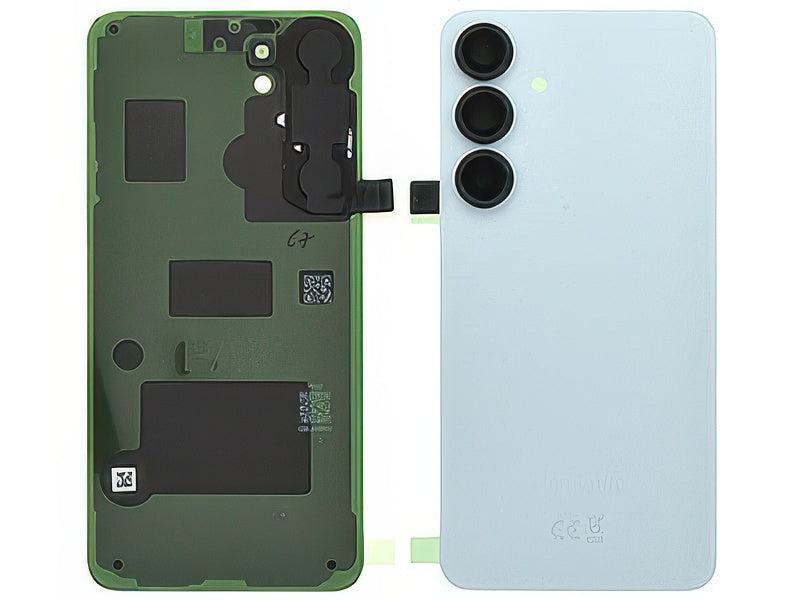 Cover Batteria + Vetrino Camera + Adesivi Icyblue per Samsung SM-S936 Galaxy S25 +