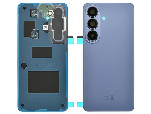 Cover Batteria + Vetrino Camera + Adesivi Cobalt Violet per Samsung SM-S942 Galaxy S26
