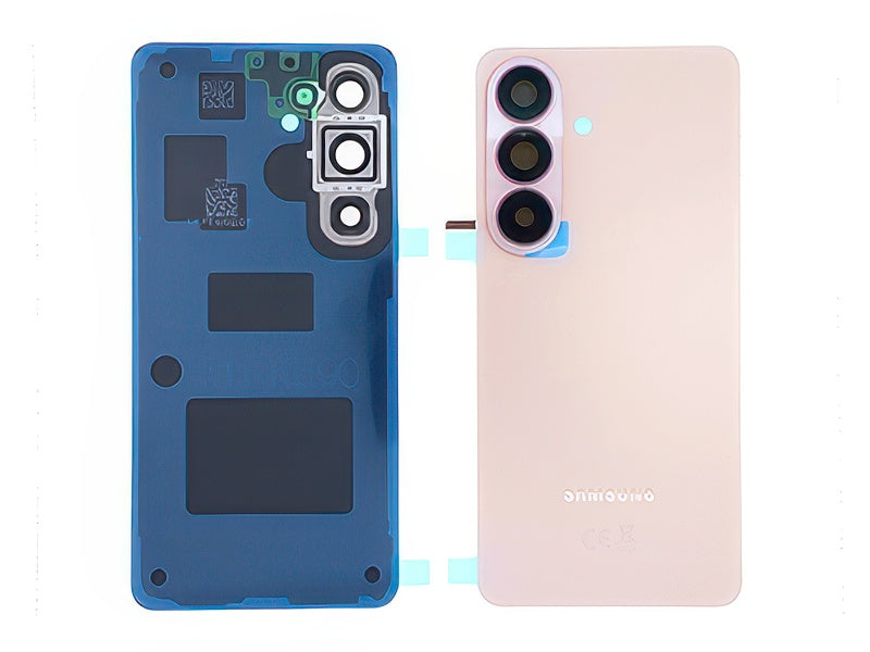Cover Batteria + Vetrino Camera + Adesivi Oro Rosa per Samsung SM-S942 Galaxy S26