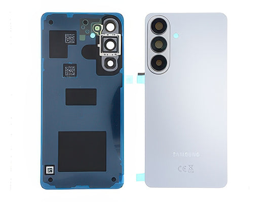 Cover Batteria + Vetrino Camera + Adesivi Silver Shadow per Samsung SM-S947 Galaxy S26+