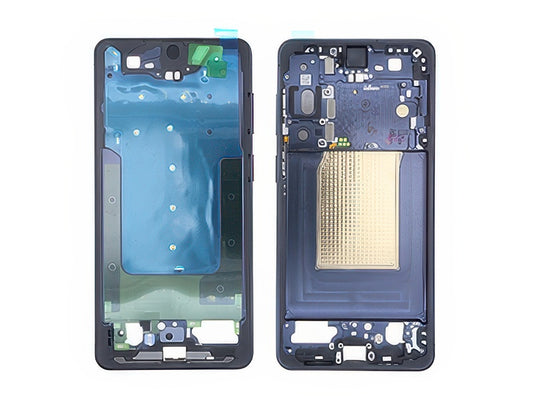 Guscio frontale + Frame Supporto LCD e Touchscreen + Tasti Laterali Nero per Samsung SM-S947 Galaxy S26+