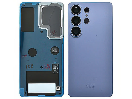 Cover Batteria + Vetrino Camera + Adesivi Cobalt Violet per Samsung SM-S948 Galaxy S26 Ultra