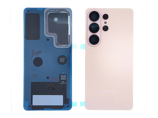 Cover Batteria + Vetrino Camera + Adesivi Oro Rosa per Samsung SM-S948 Galaxy S26 Ultra