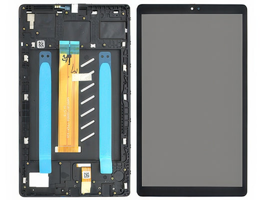 Lcd + Touchscreen + Frame Grigio per Samsung SM-T220 Galaxy Tab A7 Lite