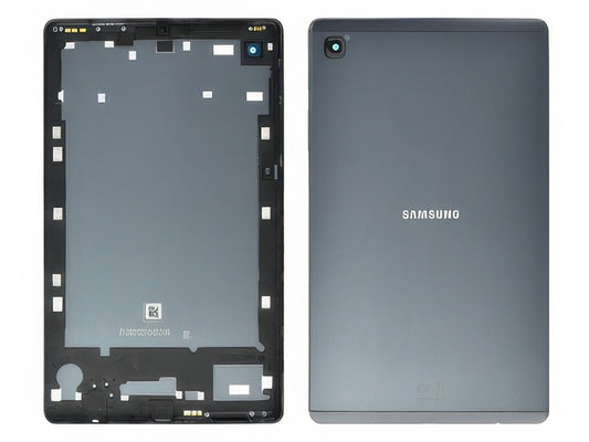 Cover Batteria + Tasti Laterali + Vetrino Camera Grigio per Samsung SM-T225 Galaxy Tab A7 Lite LTE