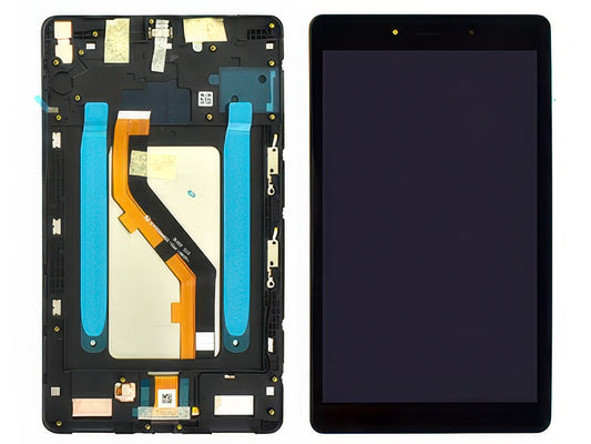 Lcd + Touchscreen + Frame + Altoparlante Nero per Samsung SM-T295 Galaxy TAB A 2019 8'' LTE