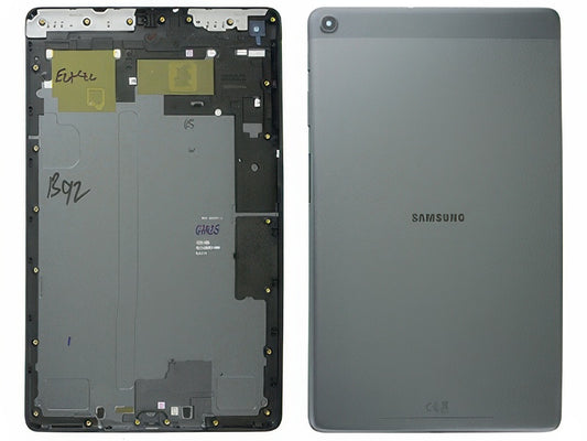 Cover Batteria + Tasti Laterali + Vetrino Camera Nero per Samsung SM-T515 Galaxy TAB A 2019 10.1'' LTE