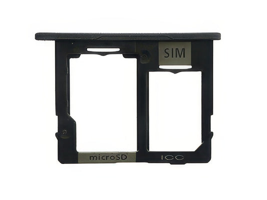 Sportello Sim card/SD Card + Alloggio Nero per Samsung SM-T515 Galaxy TAB A 2019 10.1'' LTE