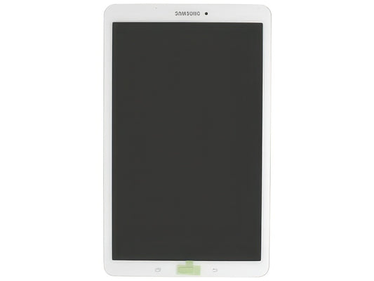 Lcd + Touchscreen + Frame + Tasto Home Bianco per Samsung SM-T560 Galaxy TAB E 9.6'' WIFI