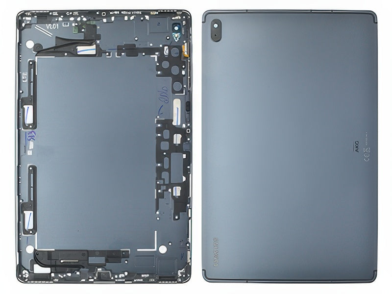 Guscio Batteria + Vetrino Camera + Tasti Laterali Nero per Samsung SM-T736 Galaxy TAB S7 FE 12.4'' 5G