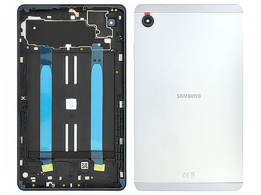 Cover Batteria + Vetrino Camera + Tasti Laterali Argento per Samsung SM-X130 Galaxy Tab A11 (Wi-Fi, 8.7")