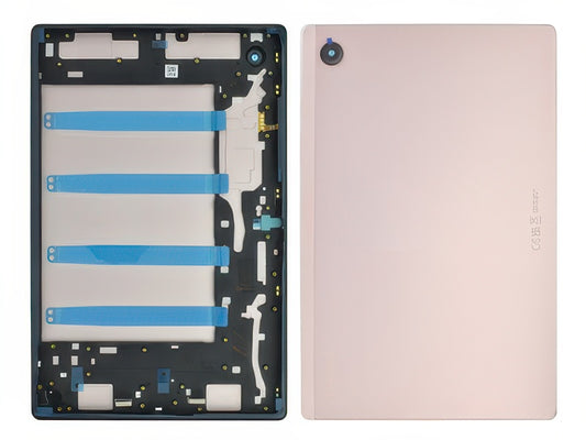 Cover Batteria +Tasti Laterali Oro Rosa per Samsung SM-X205 Galaxy Tab A8 10.5" LTE