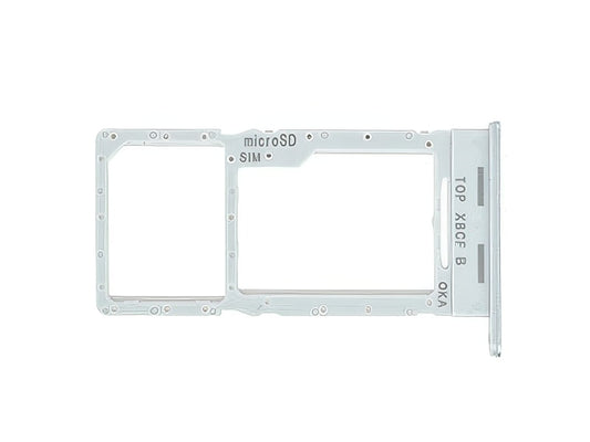 Sportello Sim Card/SD Card Argento per Samsung SM-X236 Galaxy Tab A11+ 5G (11")