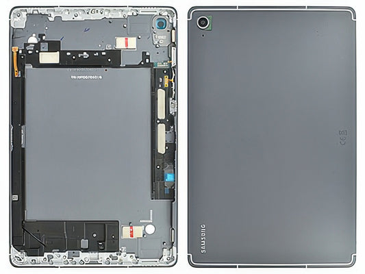Cover Batteria +Tasti Laterali + Vetrino Camera Grigio per Samsung SM-X510 Galaxy Tab S10 FE (Wi-Fi)