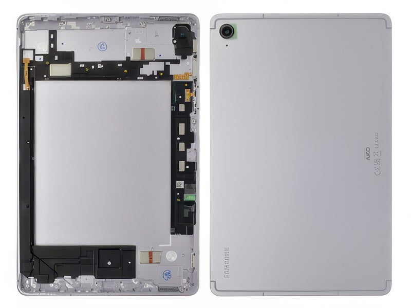 Cover Batteria +Tasti Laterali + Vetrino Camera Lavender per Samsung SM-X510 Galaxy Tab S9 FE (Wi-Fi)