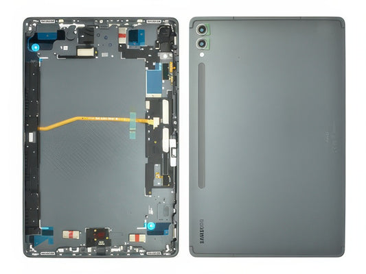 Cover Batteria +Tasti Laterali + Vetrino Camera Graphite per Samsung SM-X810 Galaxy Tab S9+ WiFi