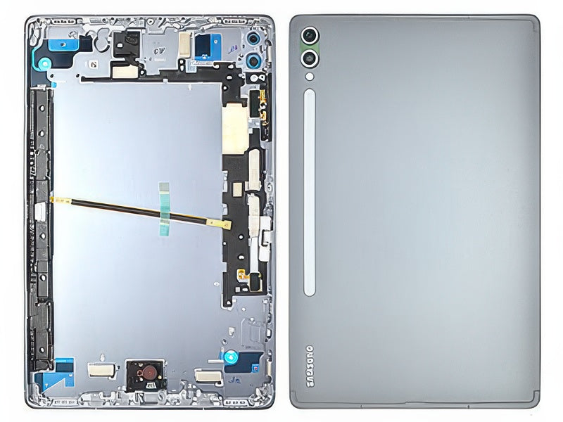 Cover Batteria +Tasti Laterali + Vetrino Camera Moonstone Gray per Samsung SM-X820 Galaxy Tab S10+ WiFi