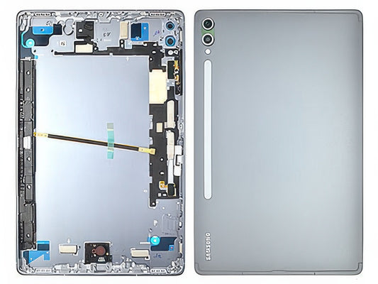 Cover Batteria +Tasti Laterali + Vetrino Camera Moonstone Gray per Samsung SM-X820 Galaxy Tab S10+ WiFi