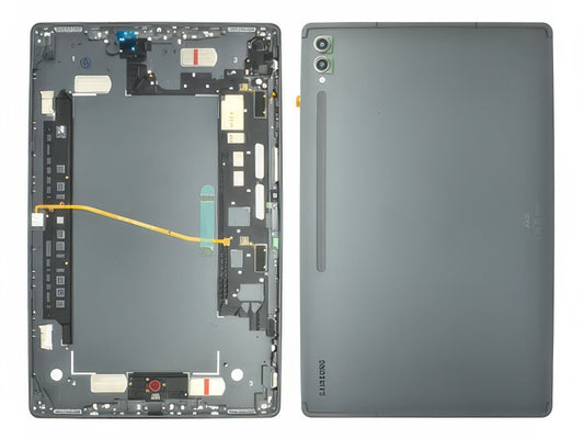 Cover Batteria +Tasti Laterali + Vetrino Camera Graphite per Samsung SM-X910 Galaxy Tab S9 Ultra WiFi
