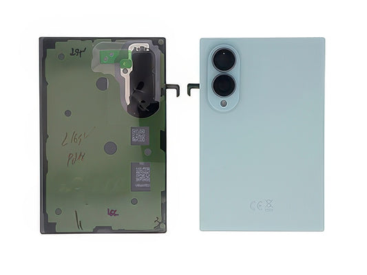Cover Batteria + Vetrino Camera + Adesivi Pistachio per Samsung SM-F971 Galaxy Z Fold8