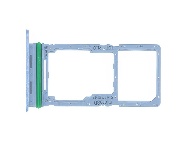 Sportello Dual Sim card/SD Card light Blu per Samsung SM-A185 Galaxy A18 4G