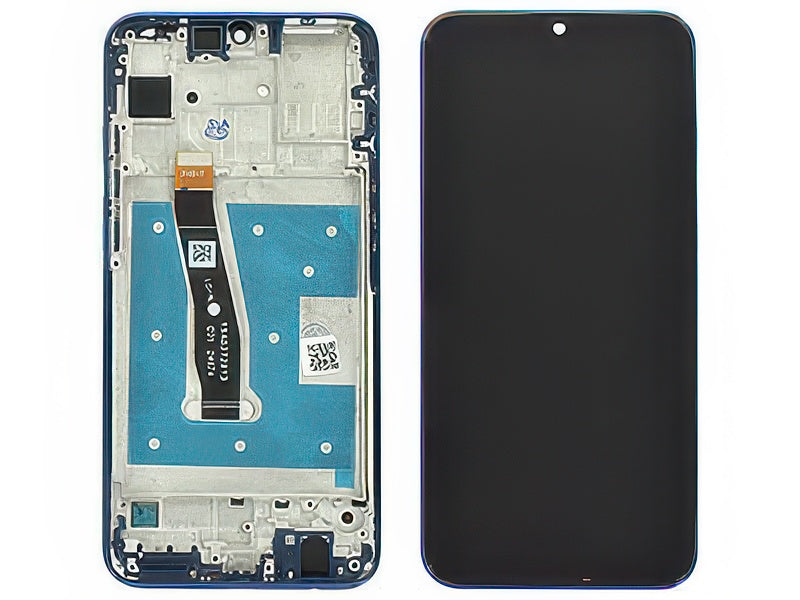 Lcd + Touchscreen + Frame Blu Scuro per Honor 10 Lite