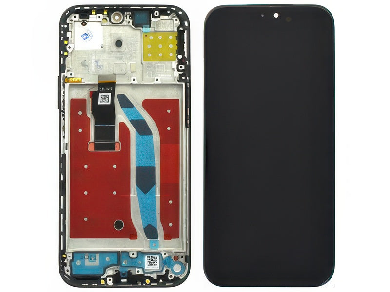 Lcd + Touch Screen + Frame + Tasti Volume Midnight Nero per Honor 200 Lite