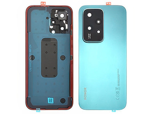 Cover Batteria + Vetrino Camera + Adesivo Cyan Lake per Honor 200 Lite