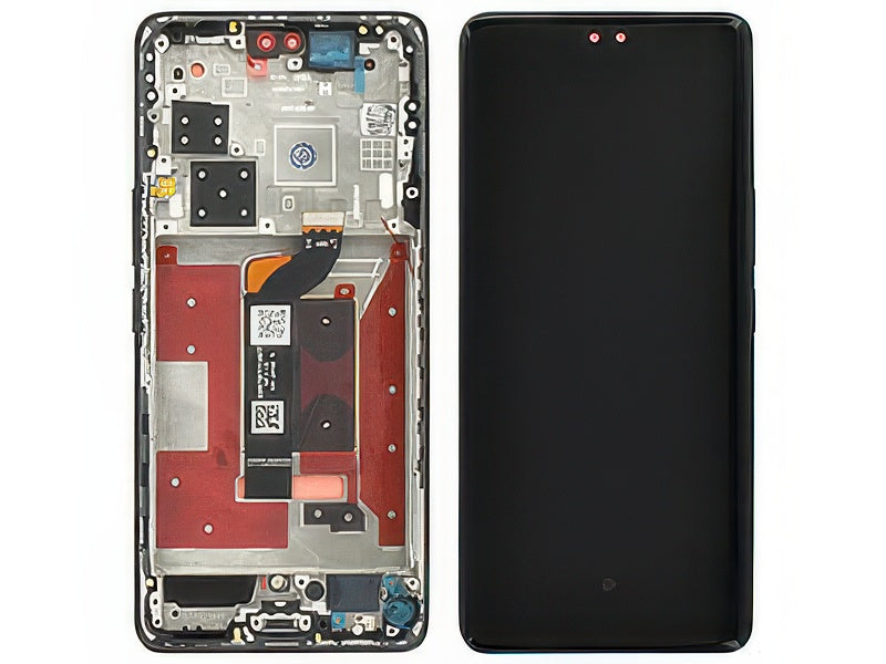 Lcd + Touch Screen + Frame Nero per Honor 200 Pro