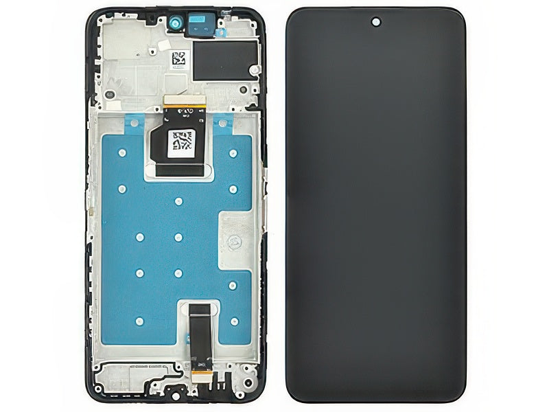 Lcd + Touch Screen + Frame Nero per Honor 200 Smart