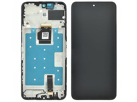 Lcd + Touch Screen + Frame Nero per Honor 200 Smart