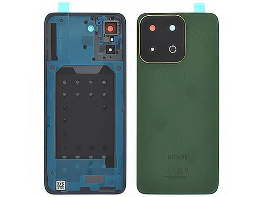Cover Batteria + Vetrino Camera + Adesivi Forest Verde per Honor 200 Smart