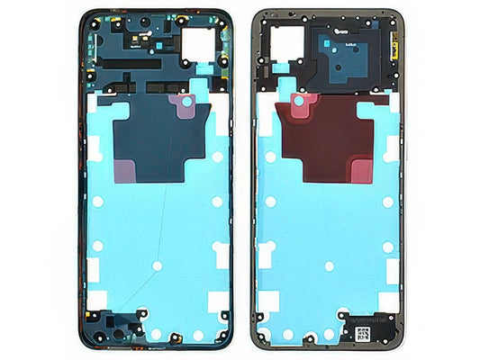 Cover Posteriore + Tasto Volume + Antenna NFC Meteor Argento per Honor 400 5G